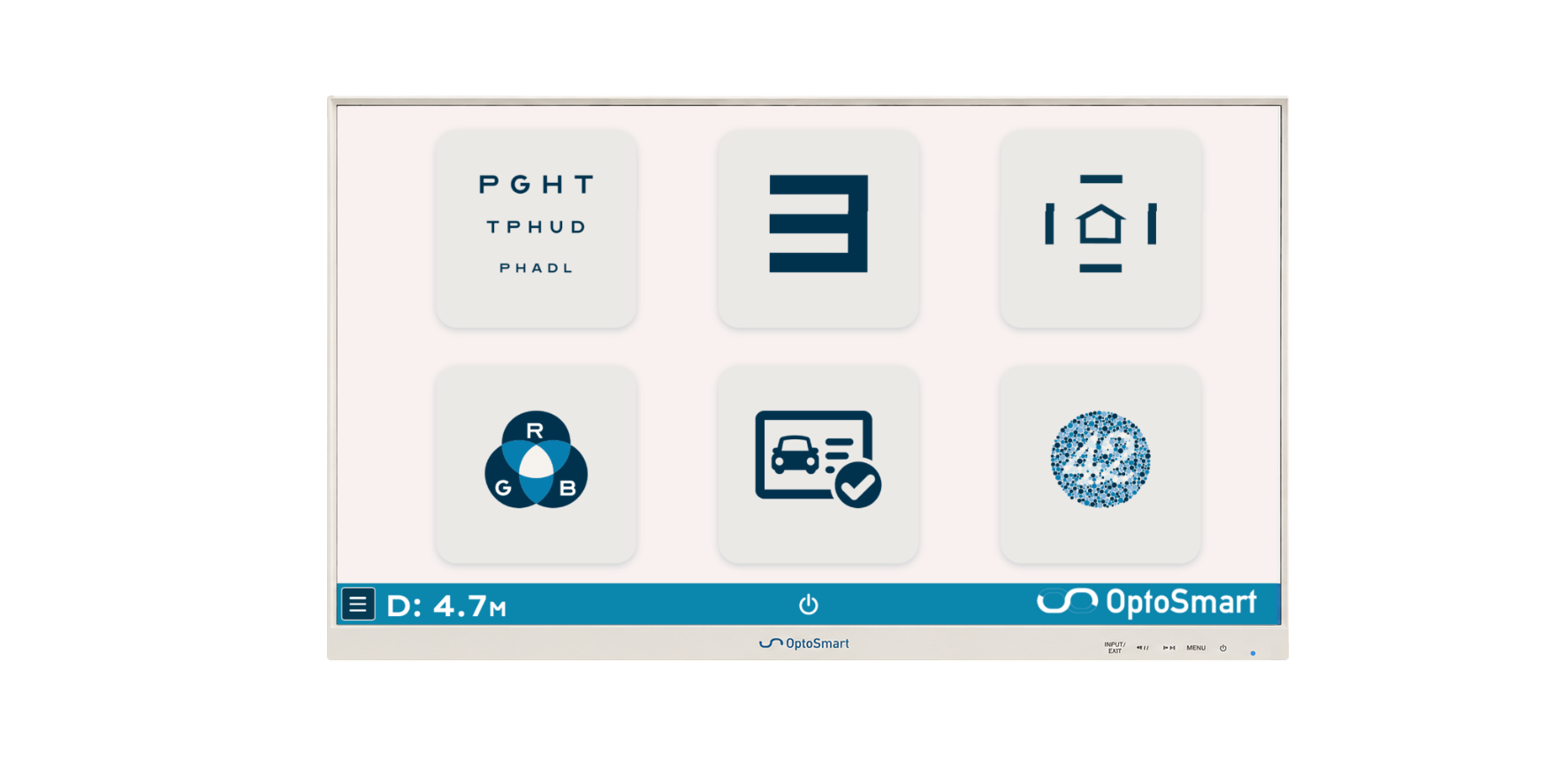 OptoSmart One – LCD Optotyp